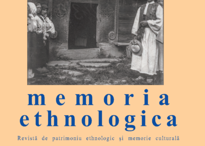 Memoria Ethnologica vol. 70-71